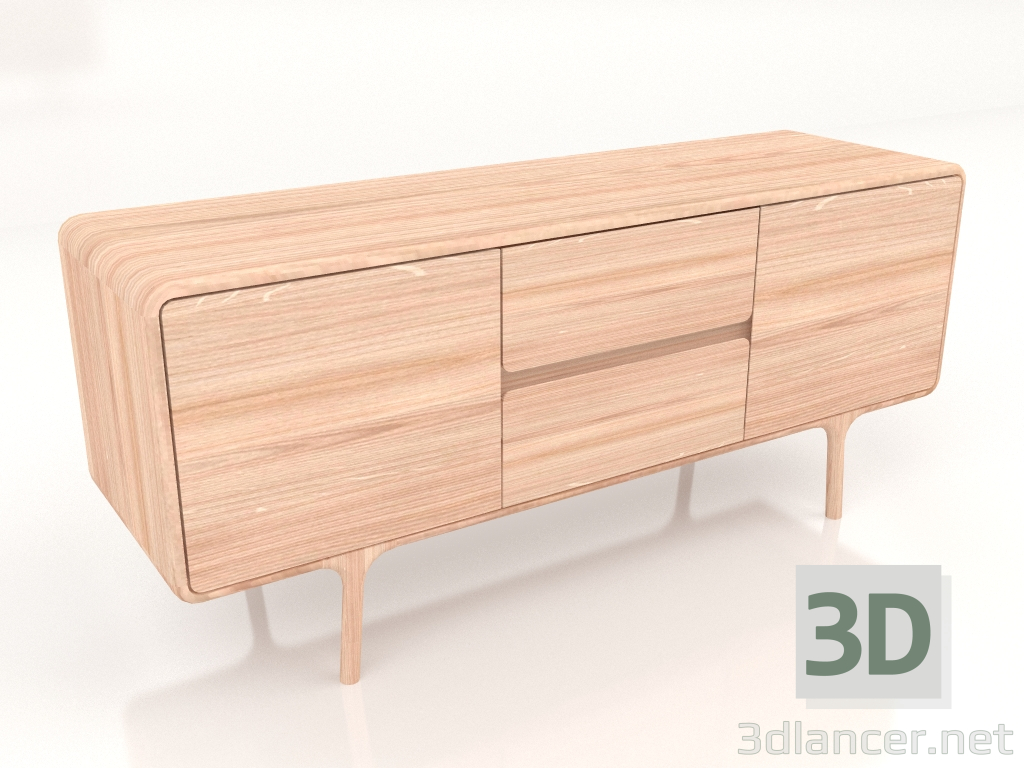 modello 3D Buffet Fawn 150 - anteprima