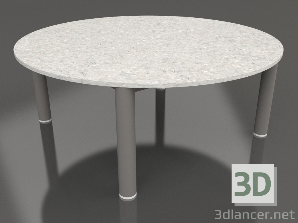 3D modeli Sehpa D 90 (Kuvars grisi, DEKTON Sirocco) - önizleme