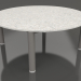 3D Modell Couchtisch D 90 (Quarzgrau, DEKTON Sirocco) - Vorschau