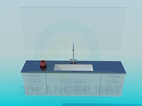 3D modeli Lavabo - önizleme