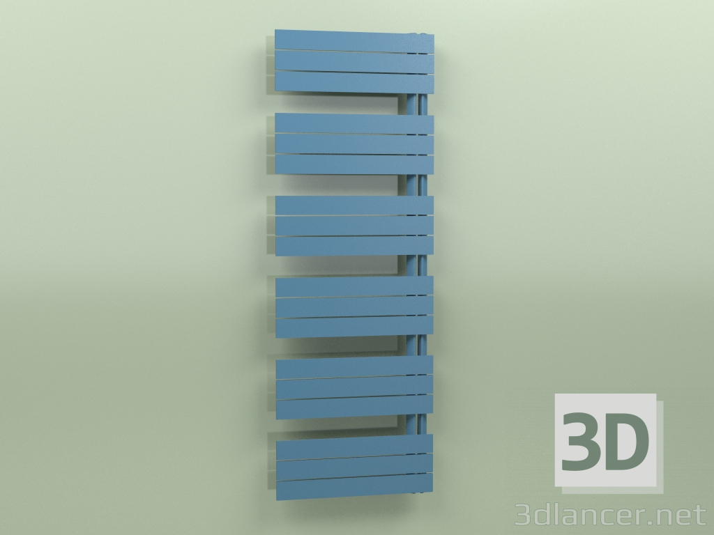 3d model Heated towel rail - Elato (1730 x 600, RAL - 5001) - preview