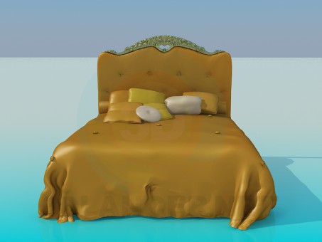 Modelo 3d Cama - preview