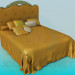 Modelo 3d Cama - preview