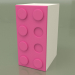 3d model Single door wardrobe (Pink) - preview