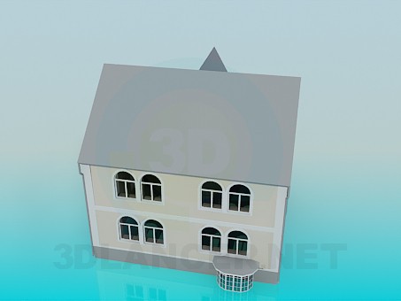 3d model Casa - vista previa