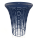 3d model High stool (Night blue) - preview