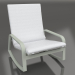 3d model Rocking chair (Cement gray) - preview