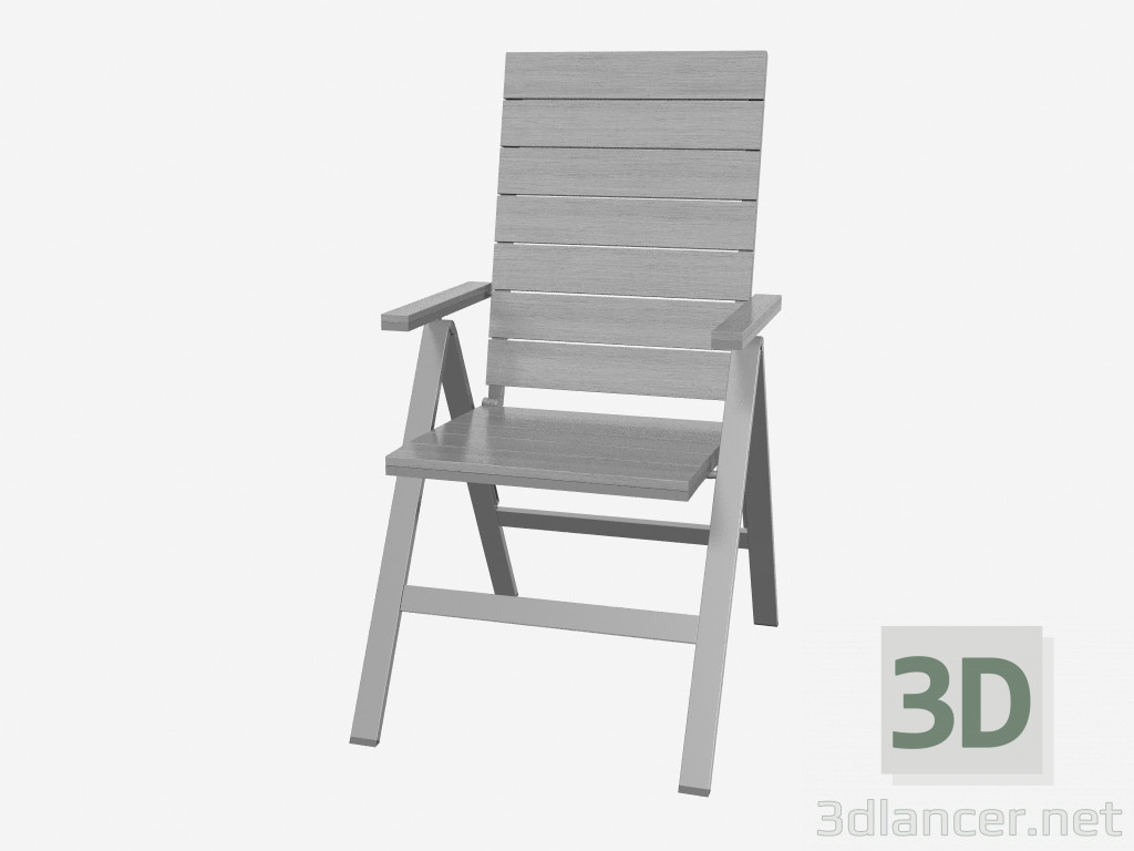 3d model Folding chair (bright) - preview