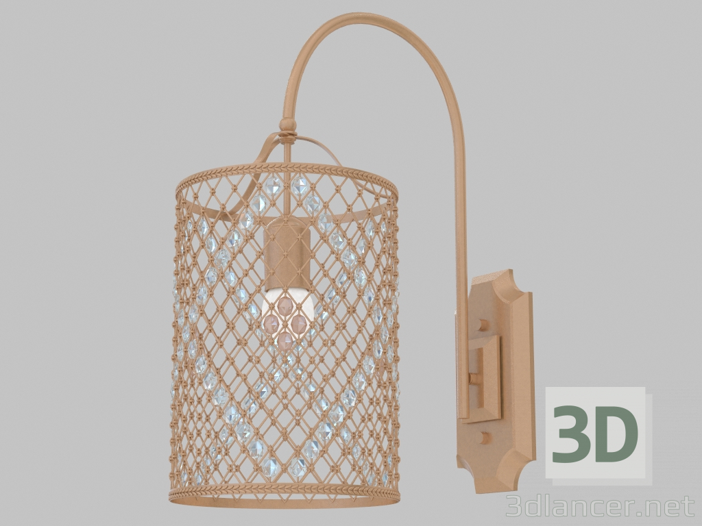 modèle 3D Sconce Casablanca (1026-1W) - preview