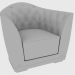 3d модель Кресло GRACE ARMCHAIR (92x85xH80) – превью