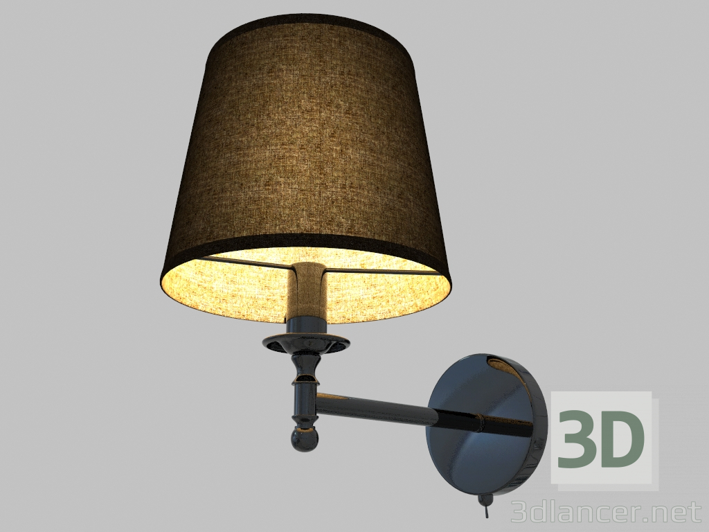 3d model Sconce (14501A black) - preview