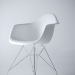 3d Стілець Eames DAR White модель купити - зображення