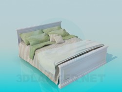 Cama con cubierta