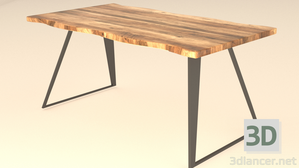 modèle 3D Table à manger - preview