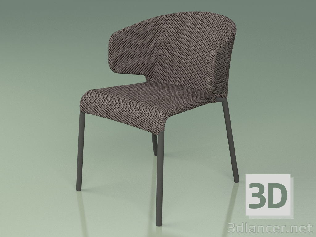 3D Modell Stuhl 011 (3D Netz Grau) - Vorschau