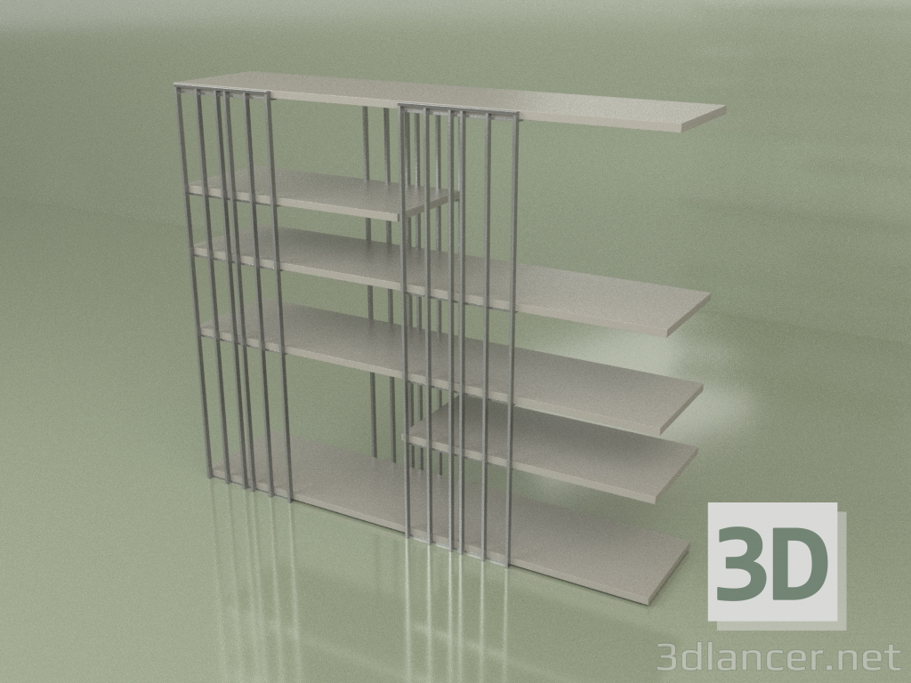 Modelo 3d Rack GL 116 (cinza) - preview