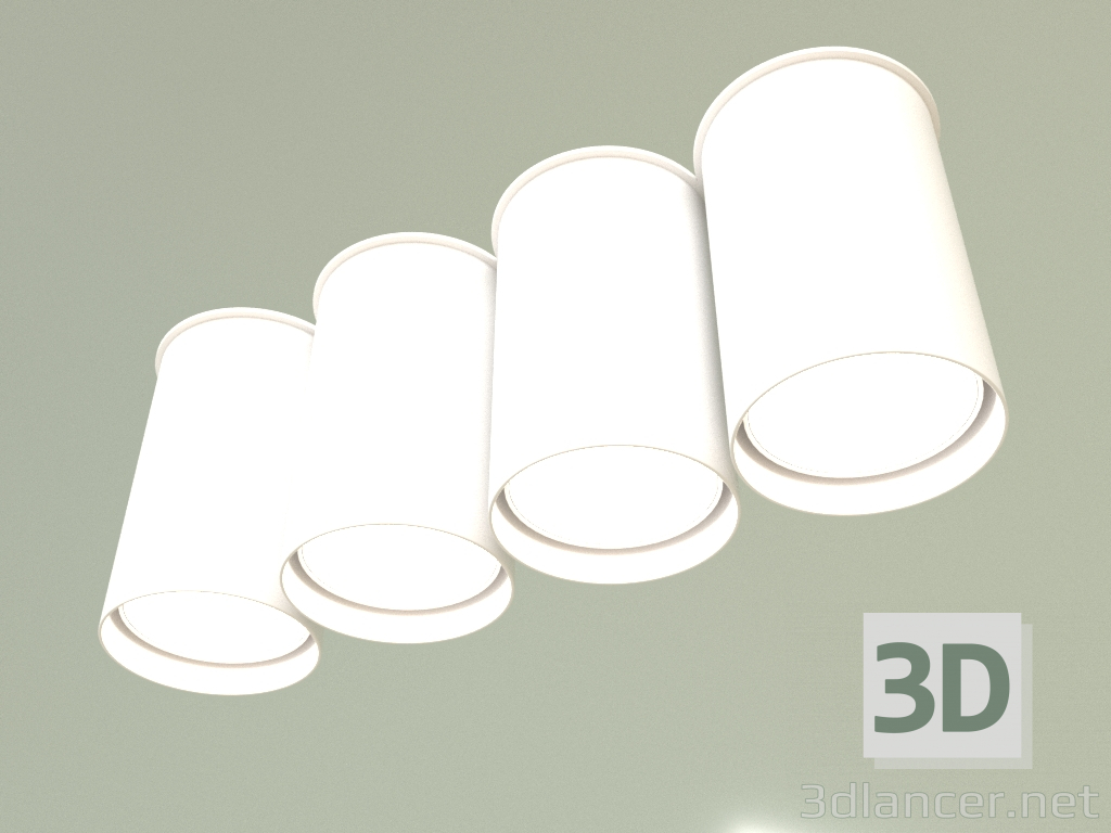 3d model Spotlight BP 5430-4 (White) - preview