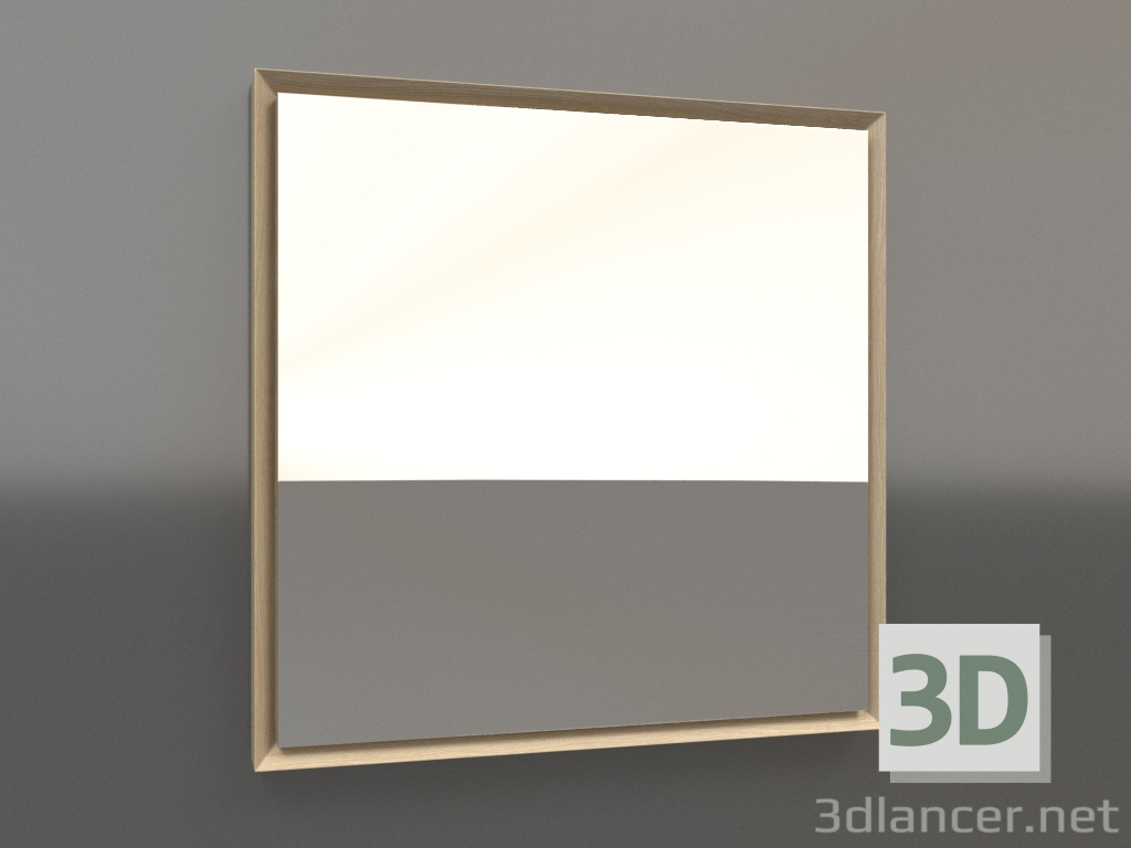 3d модель Дзеркало ZL 21 (600x600, wood white) – превью