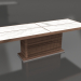 3d model Dining table Full table rectangular 250 marble - preview