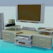 3D Modell Home Entertainment-System - Vorschau