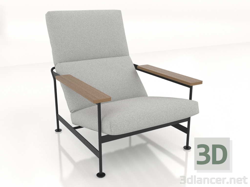 3d model Silla para el resto - vista previa