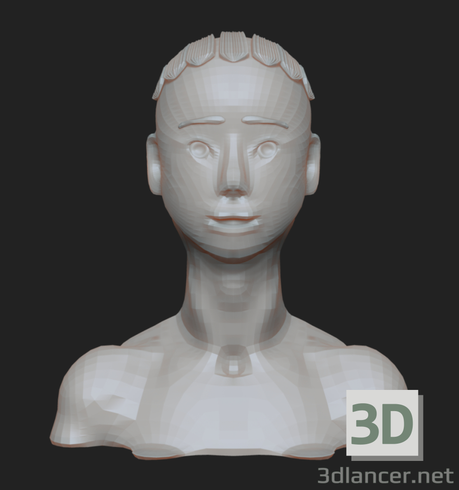 Modelo 3d Caricatura - preview