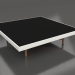 3D Modell Quadratischer Couchtisch (Achatgrau, DEKTON Domoos) - Vorschau