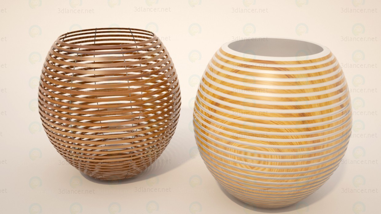 modèle 3D Vase - preview