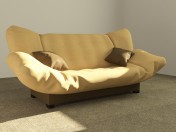 Sofa "Klick-Klak" Stoff