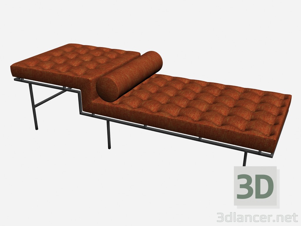 3d модель Pouffe ПАНЧА Лео – превью