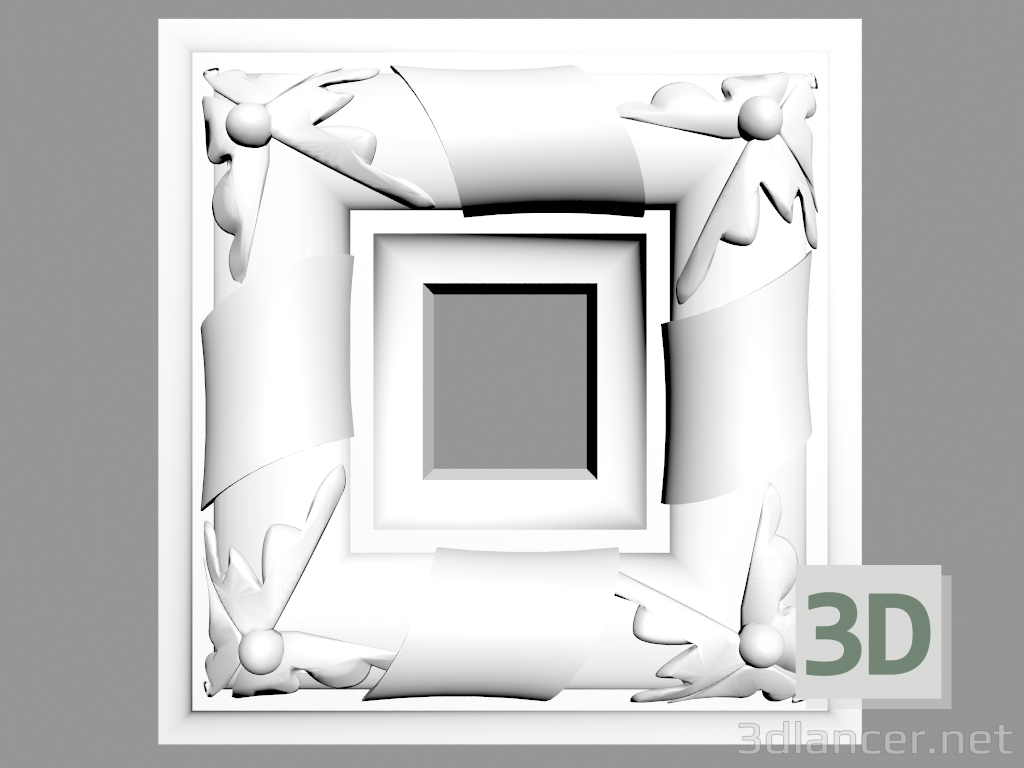 Modelo 3d Membro de esquina CF3010-E - preview