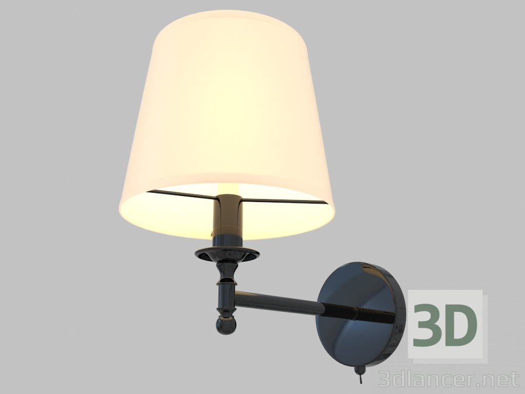 modello 3D Sconce (14501A bianco) - anteprima