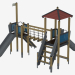 3D Modell Kinderspielanlage (K1206) - Vorschau