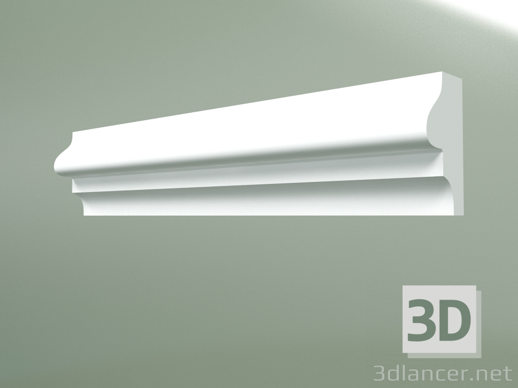 3d model Plaster molding MT173 - preview