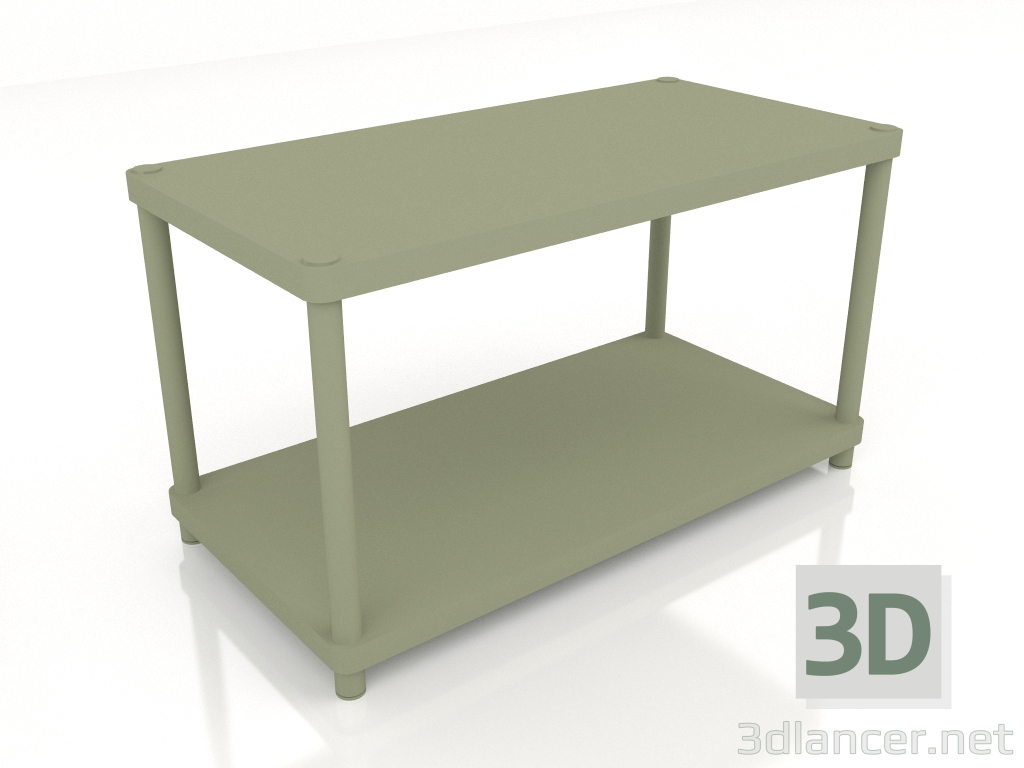 3d model Librería sobre pilotes SIR1 (800x400x470) - vista previa