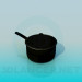 3d model Deep pot - preview