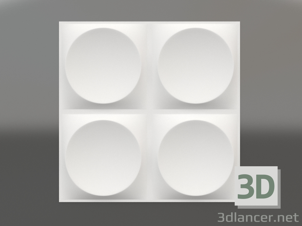 Modelo 3d painel 3d 055 - preview