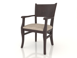 Chair (armchair) Bristol (Dark walnut)