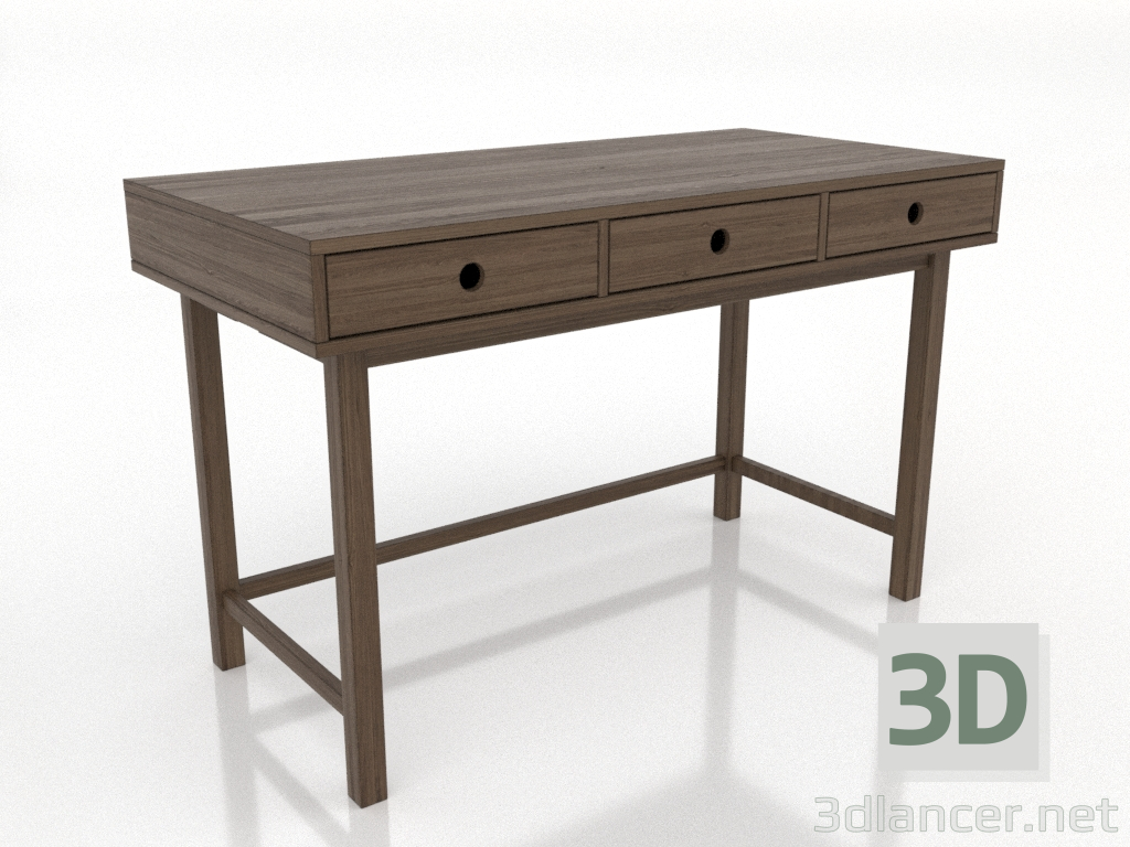 3d model Escritorio 1 1200 X 600 mm (nogal fresno aclarado) - vista previa 3d model Escritorio 1 1200 X 600 mm (nogal fresno aclarado) - vista previa