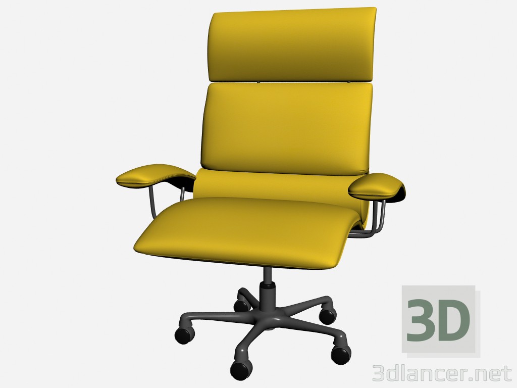 modèle 3D Fauteuil studio olympique 1 - preview