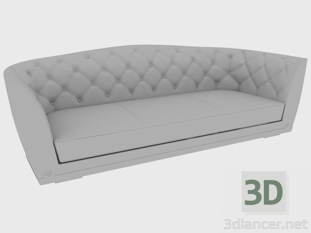 Modelo 3d Sofá SOFÁ GRACE (255x108xH89) - preview