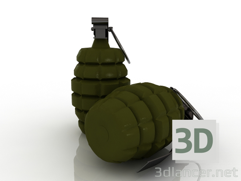 3d grenade model buy - render