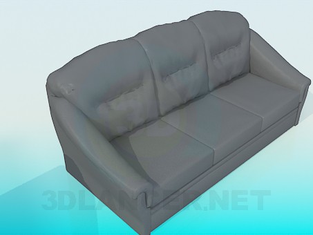 3d model Sofá - vista previa