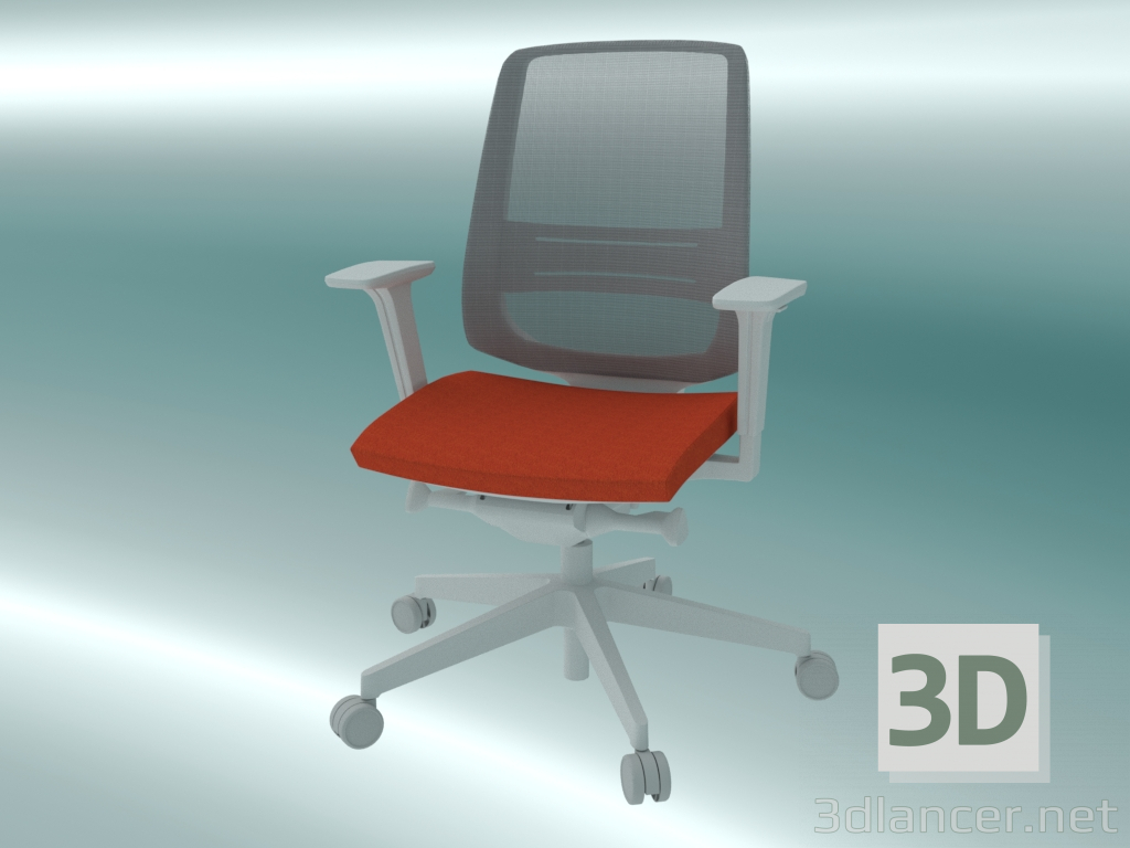 modèle 3D Fauteuil (250SFL P61, Support lombaire A) - preview