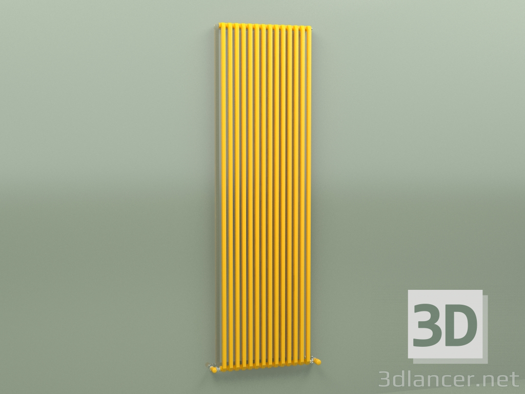 Modelo 3d Radiador SAX (H 2000 14 EL, amarelo melão - RAL 1028) - preview