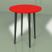 3d model Mini mesa Sputnik (rojo) - vista previa