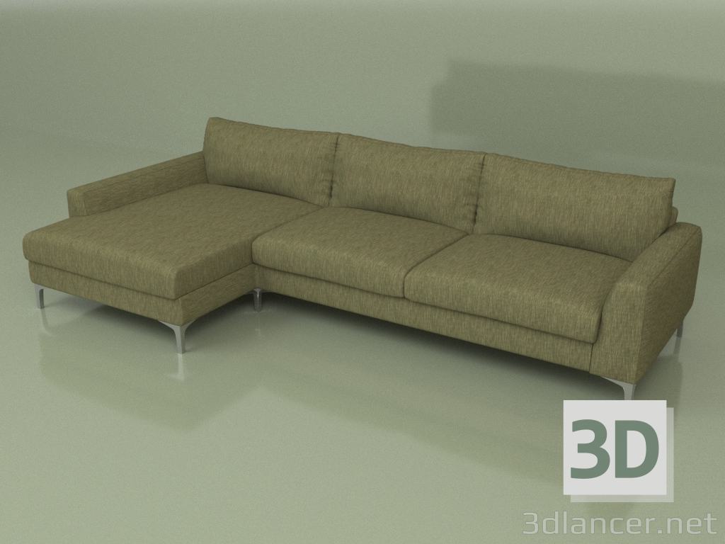 3D Modell Sofa Nordisch (4 DIV) - Vorschau