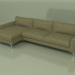 3D Modell Sofa Nordisch (4 DIV) - Vorschau