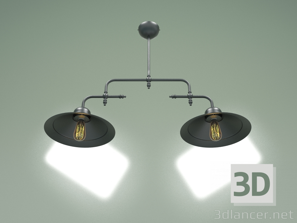 3d model Hanging lamp Warehouse - preview