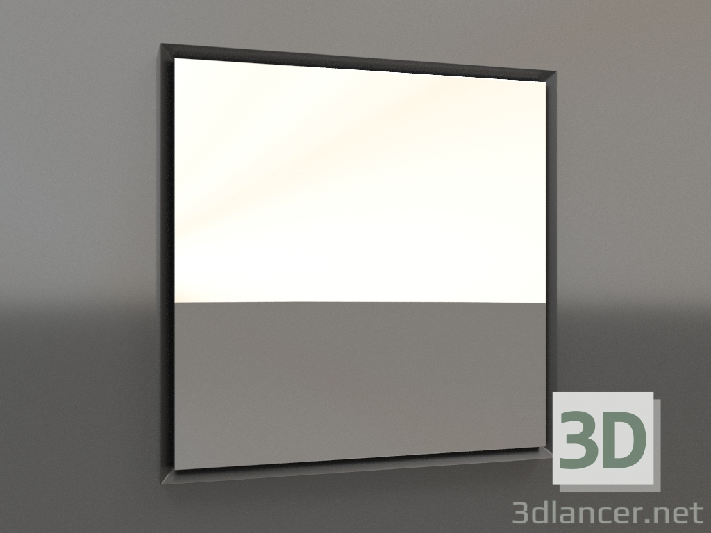 3d model Mirror ZL 21 (600x600, black plastic) - preview